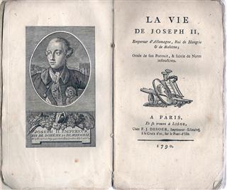 Book cover 17900001: Marquis de CARACCIOLI | La Vie De Joseph II , Empereur d