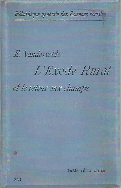 Book cover 19030014: VANDERVELDE Emile | L