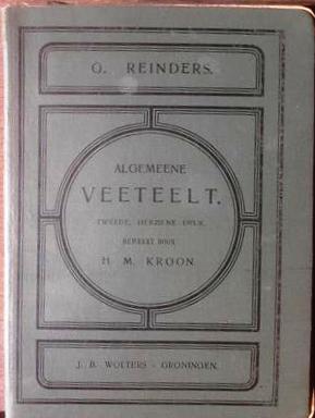 Book cover 19100019: REINDERS G. | Algemeene Veeteelt
