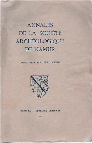 Book cover 19330012: DELATTE Ivan (Docteur en Philosophie et Lettres, Licencié en Economie financière, Archiviste aux Archives de l