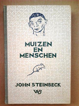 Book cover 19370039: STEINBECK John | Muizen en menschen (vertaling van Of Mice and Men - 1937)