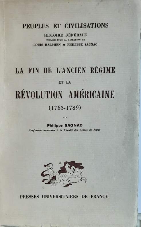 Book cover 19410021: SAGNAC Philippe | La fin de l