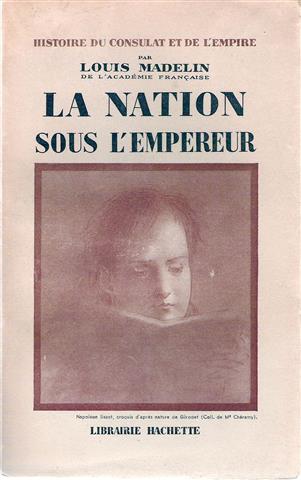 Book cover 19480036: MADELIN Louis | La nation sous l