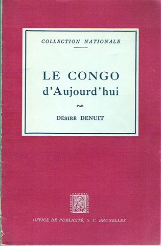 Book cover 19480042: DENUIT Désiré | Le Congo d