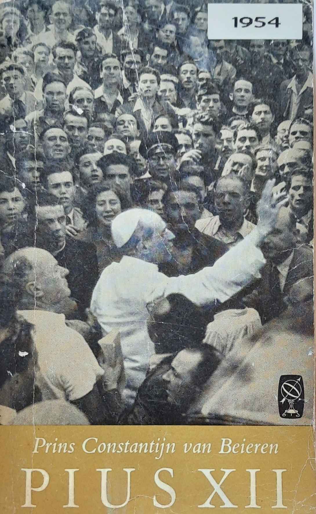 Book cover 19540002: BEIEREN Prins Constantijn van  | Pius XII. Bewaker van de vrede