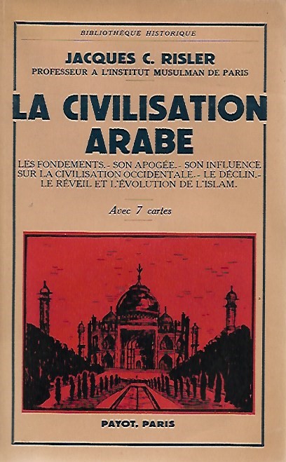 Book cover 19550017: RISLER Jacques (professeur à l