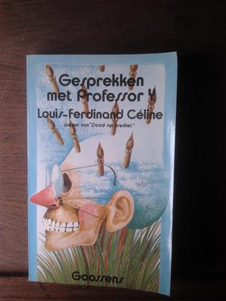 Book cover 19550089: CELINE Louis-Ferdinand | Gesprekken met Professor Y