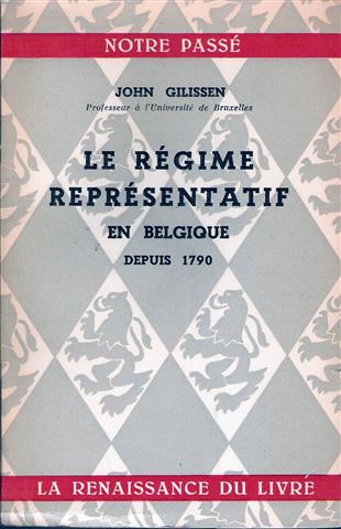 Book cover 19580059: GILISSEN John | Le régime représentatif en Belgique depuis 1790