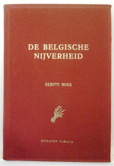 Book cover 19600005: LAMBIN Francis  | De Belgische Nijverheid. Eerste boek.