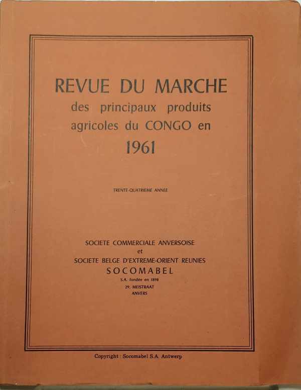 Book cover 196112316641: SOCOMABEL | Revue du Marché en 1961