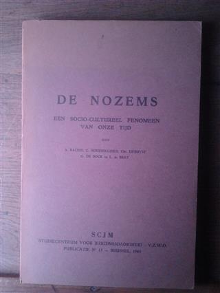 Book cover 19650102: RACINE A., SOMERHAUSEN C., DEBUYST C., DE BOCK G., DE BRAY L.  | De Nozems. Een socio-cultureel fenomeen van onze tijd. 