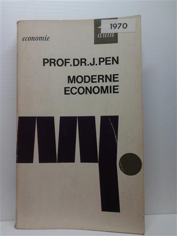 Book cover 19700039: PEN Jan Prof Dr | Moderne economie