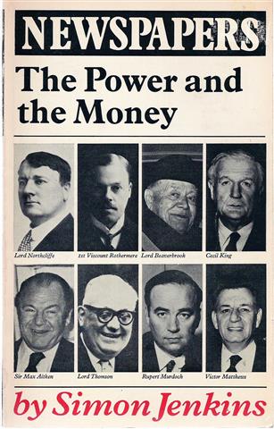 Book cover 19790005: JENKINS Simon  | Newspapers: The Power and the Money