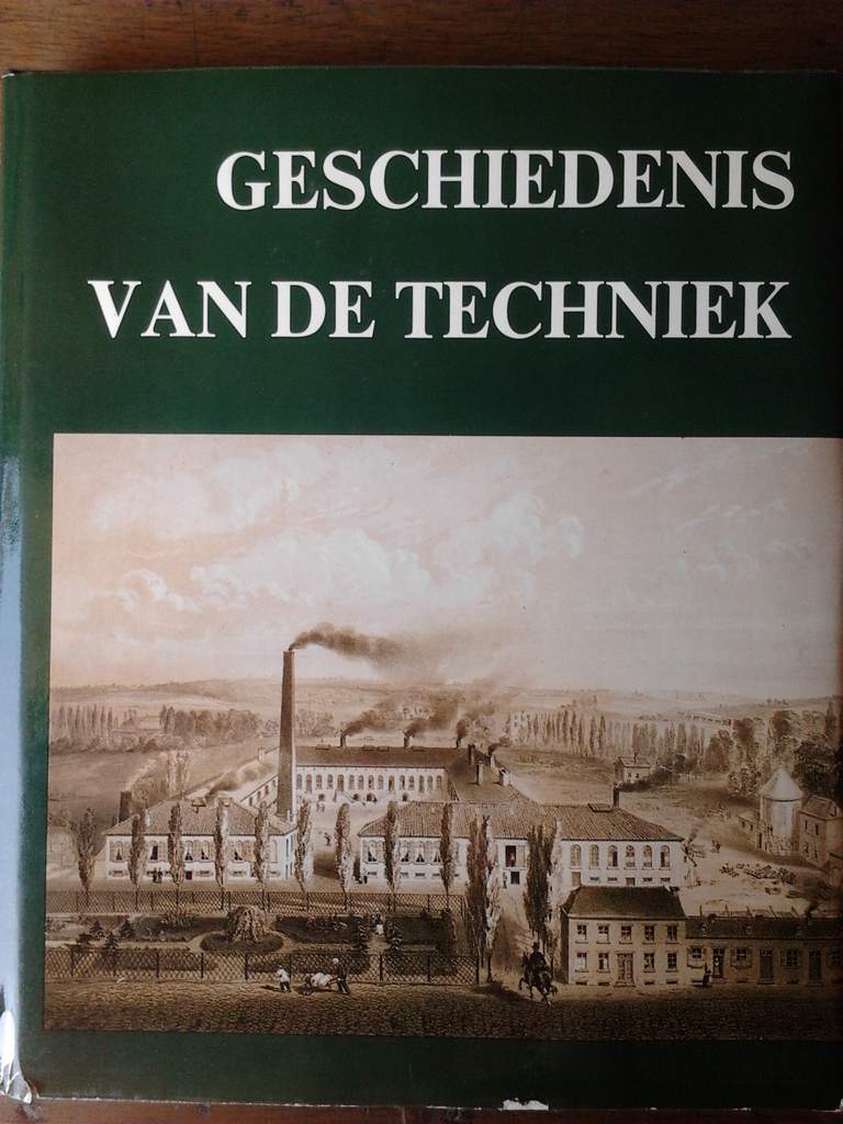 Book cover 19800130: DESTREE A., DERO A.C., LEBOUTTE R., MARTENS M., MARTINY V.G., ROMAN C., VANRIE A. | Geschiedenis van de techniek