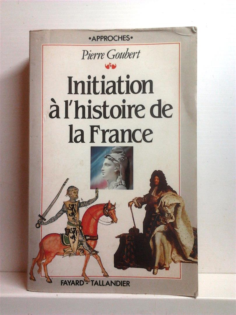 Book cover 19840100: GOUBERT Pierre | Initiation a l