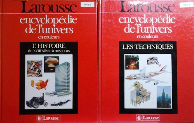 Book cover 19880011: Larousse [MITCHELL James] | Larousse encyclopédie de l
