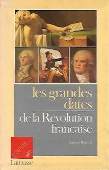 Book cover 19880119: BENOIT Bruno | Les grandes dates de la Révolution française
