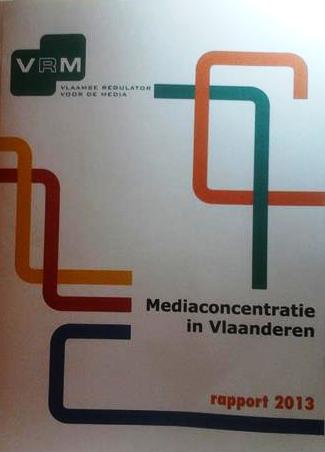 Book cover 201403072033: SELS Joris, Vlaamse Regulator voor de Media | Mediaconcentratie in Vlaanderen. Rapport 2013