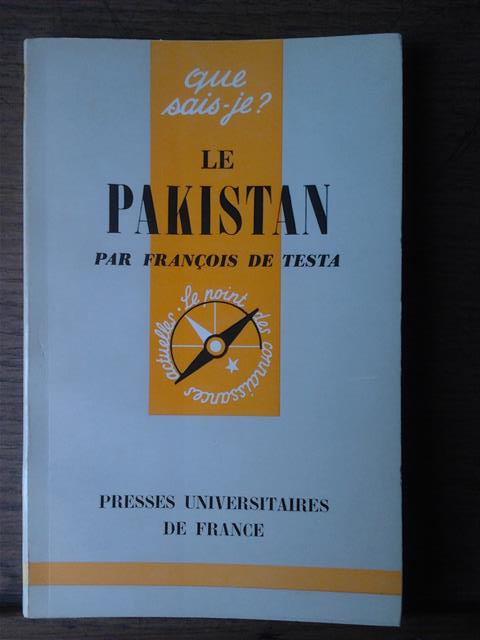 Book cover 201403301939: DE TESTA François | Le Pakistan