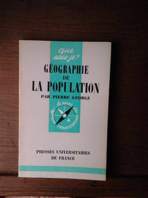 Book cover 201403301961: George Pierre | Géographie de la population
