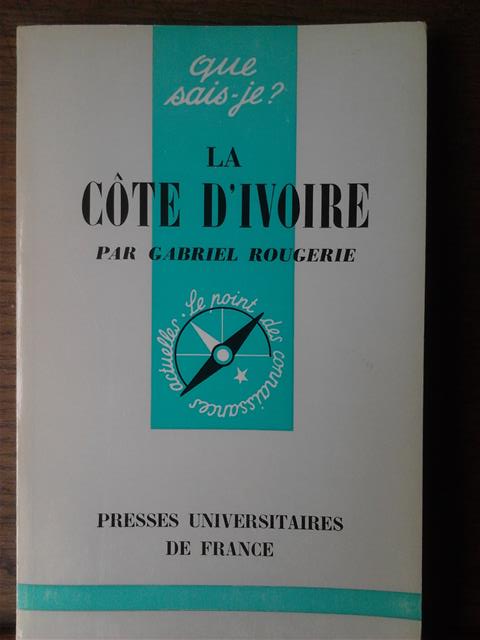 Book cover 201403302117: ROUGERIE Gabriel | La Côte d