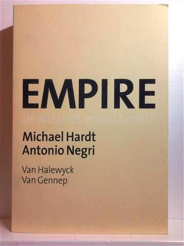 Book cover 201504301038: HARDT Michael, NEGRI Antonio | Empire (nederlandse vertaling). De nieuwe wereldorde