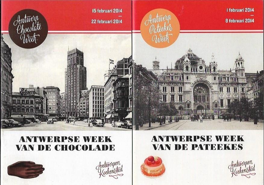 Book cover 201801032145: Antwerpen Koekenstad | Antwerpse week van de pateekes en Antwerpse week van de chocolade