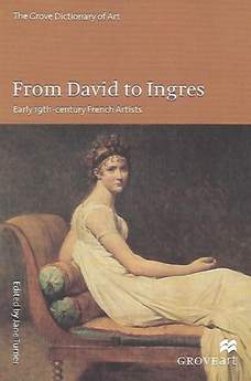 Book cover 201804130122: TURNER Jane | From David to Ingres. Early 19th-century French Artists