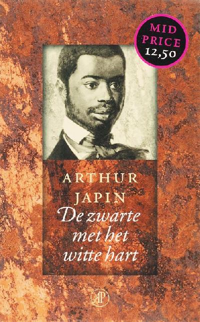 Book cover 201911191640: JAPIN Arthur | De zwarte met het witte hart - roman
