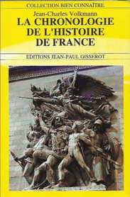 Book cover 202010202336: VOLKMANN Jean-Charles | La chronologie de l