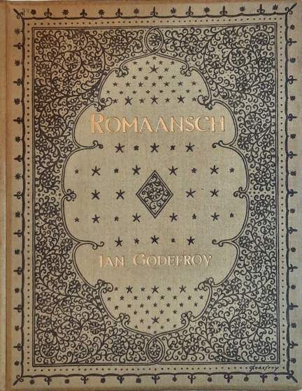 Book cover 202103250230: GODEFROY J. | Romaansch. De Romaansche stijl (1000-1250) en het overgangstijdperk naar de Gothiek. Met 21 platen en meer dan 300 figuren tusschen den text. [zoekhulp: Romaanse Stijl)