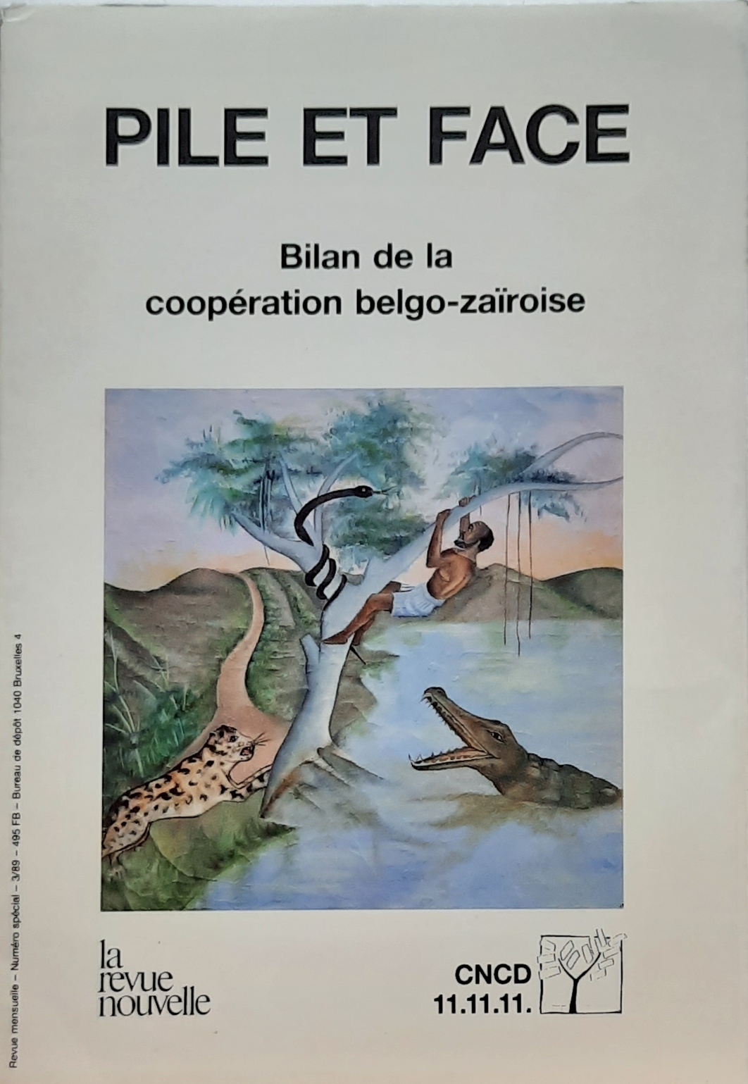 Book cover 202105320077: Collectif | Pile et face. Bilan de la coopération belgo-zaïroise