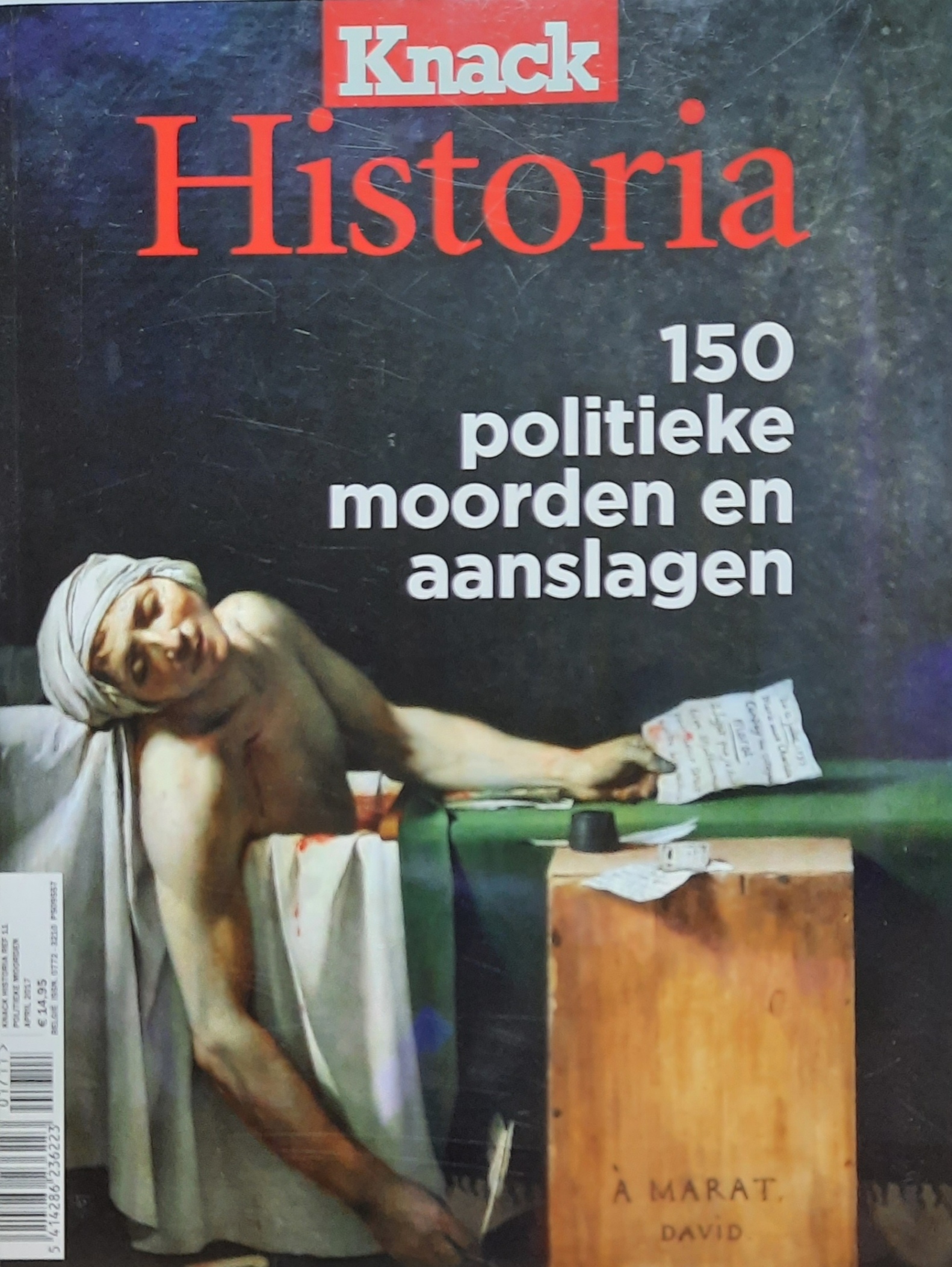 Book cover 202106230100: Knack Historia | 150 politieke moorden en aanslagen