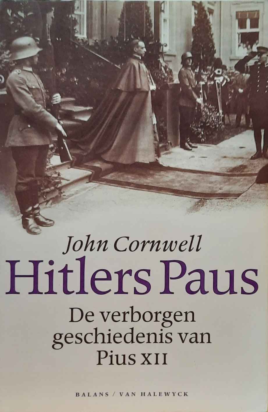 Book cover 202108030351: CORNWELL John | Hitlers Paus. De verborgen geschiedenis van Pius XII.