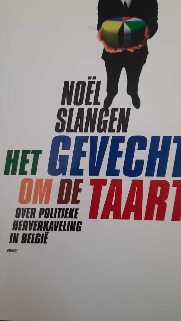 Book cover 202209191631: SLANGEN Noël | Het gevecht om de taart - over politieke herverkaveling in België