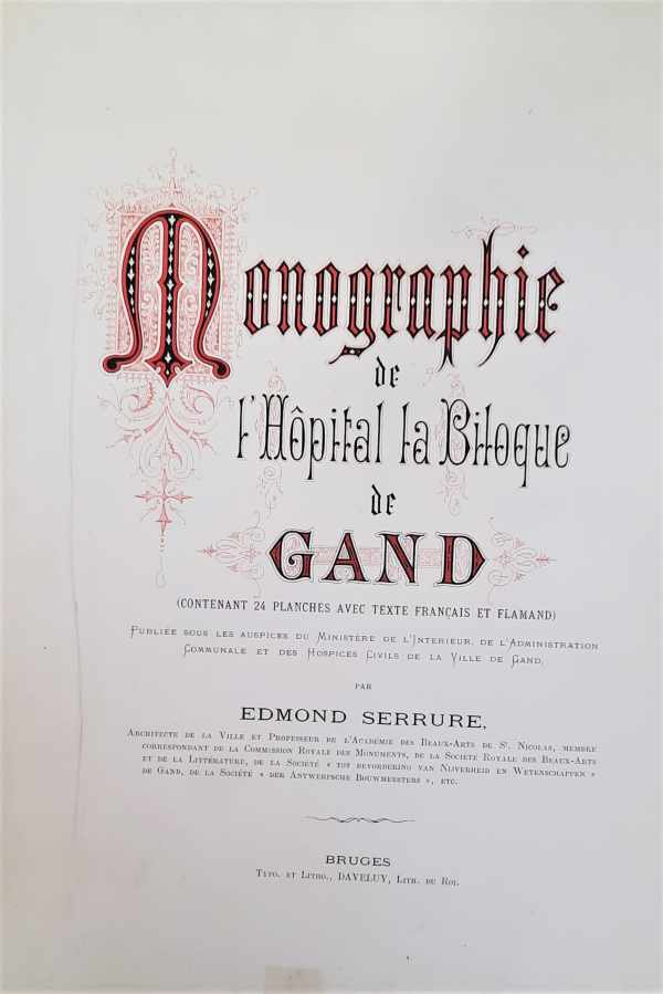 Book cover 202211231213: SERRURE Edmond | Monographie de l