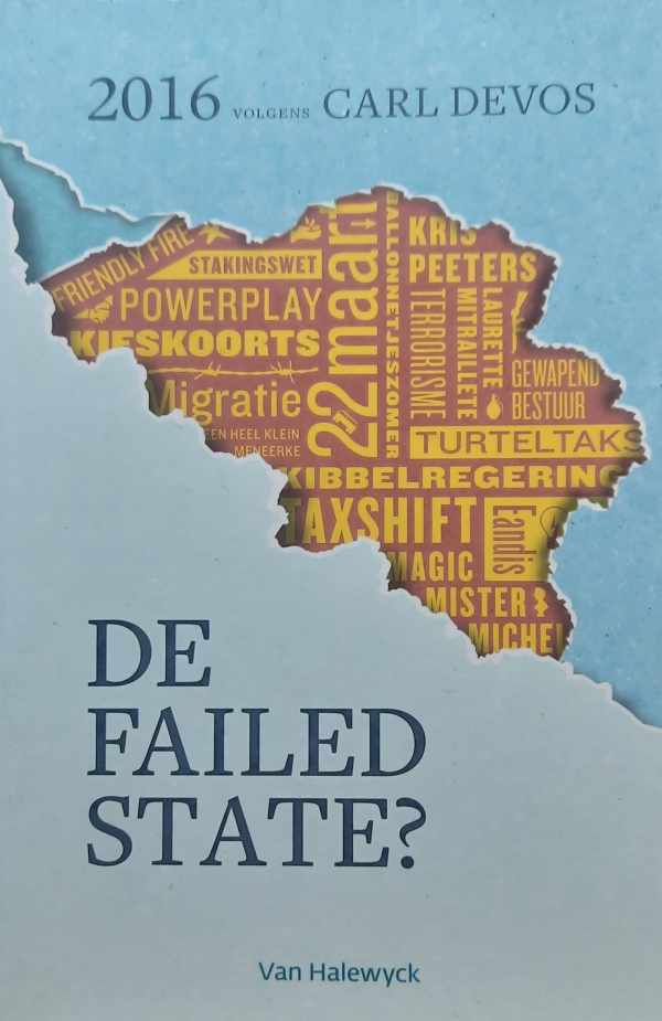 Book cover 202301182324: DEVOS Carl | De failed state ? 2016 volgens Carl Devos