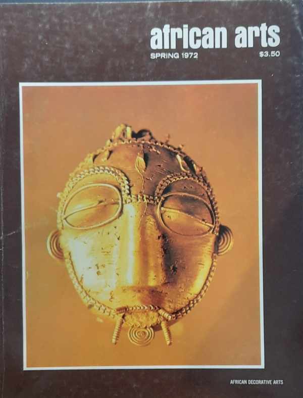 Book cover 202302021322: NN | African Arts, Spring 1972