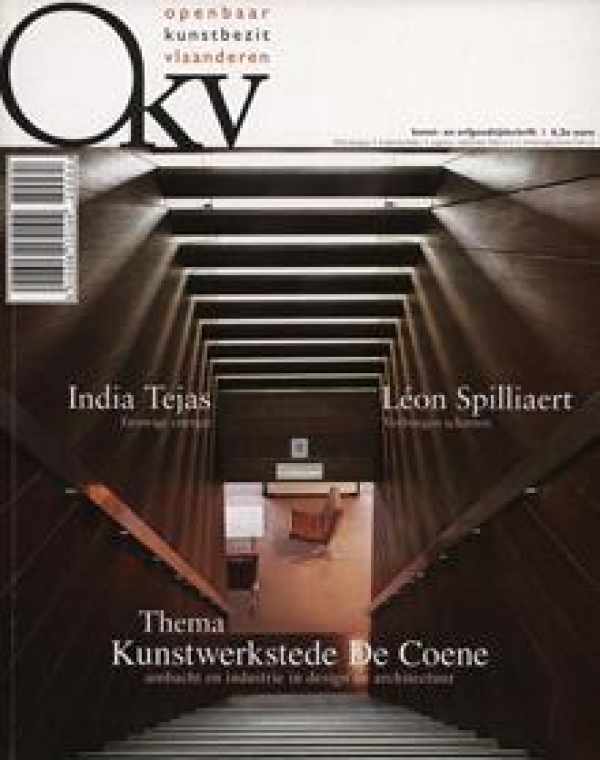 Book cover 202302221447: Openbaar Kunstbezit Vlaanderen | Kunst- en erfgoedtijdschrift. Augustus-september 2006. nr. 4: Kunstwerkstede De Coene