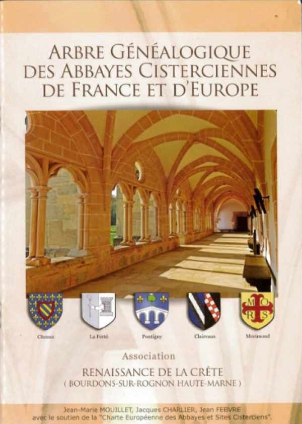 Book cover 202302241138: MOUILLET Jean-Marie, CHARLIER Jacques, FEBVRE Jean | Arbre Généalogique des Abbayes Cisterciennes de France et d