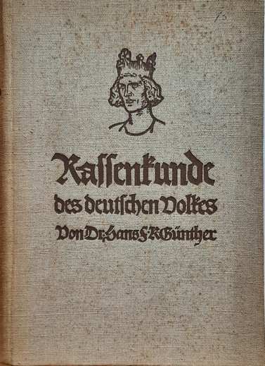 Book cover 35010: GÜNTHER Prof. Dr. Hans | Rassenkunde des deutschen Volkes