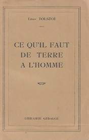 Book cover 36628: TOLSTOI Léon | Ce qu