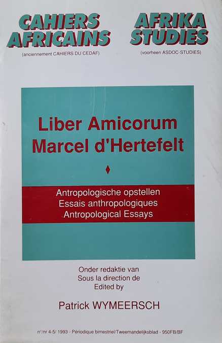 WYMEERSCH - Liver Amicorum Marcel d'Hertefelt