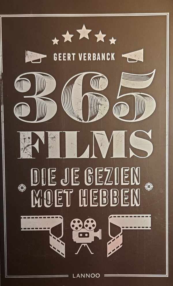 Book cover 202304302313: VERBANCK Geert | 365 films die je moet gezien hebben