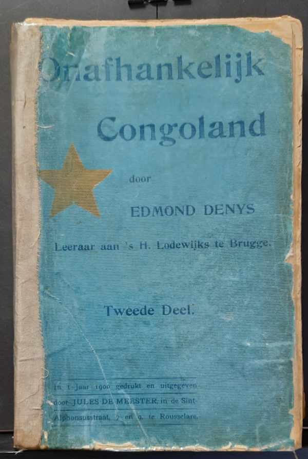 Book cover 202305271921: DENYS Edmond | Onafhankelijk Congoland - 2de deel