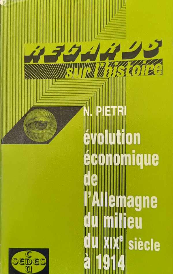 Book cover 202307051146: PIETRI Nicole | Evolution économique de l