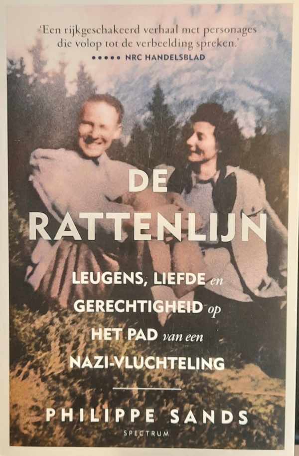 Book cover 202401171743: SANDS Philippe | De rattenlijn. Leugens, liefde en gerechtigheid op het pad van een nazi-vluchteling (vertaling van The Ratline - 2020)