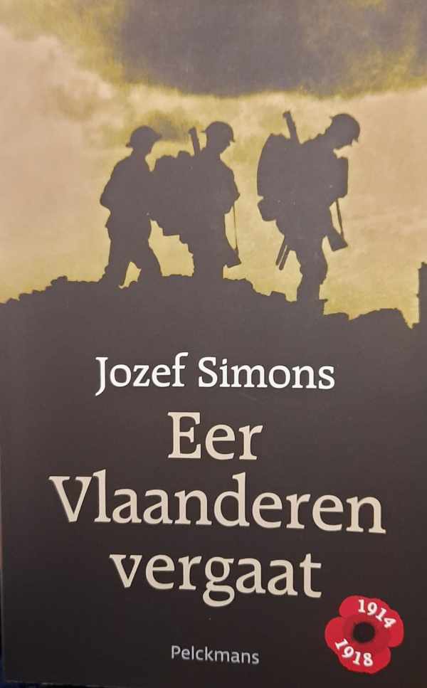 Book cover 202401310052: SIMONS Jozef | Eer Vlaanderen vergaat. Met een nawoord door Ludo Abicht.