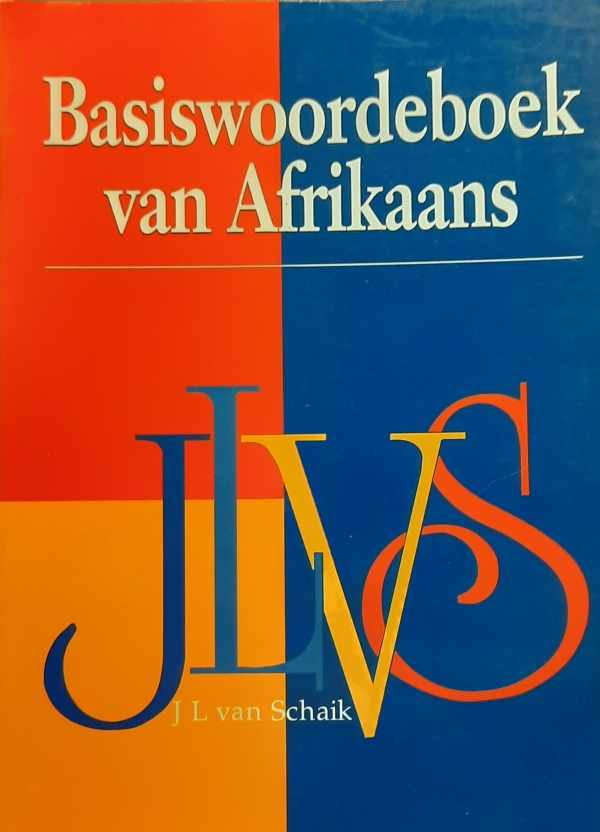Book cover 202402061449: PONELIS Fritz | Basiswoordeboek van Afrikaans