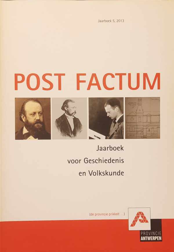 Book cover 202402121616: COLLECTIEF | Post Factum. Jaarboek voor Geschiedenis en Volkskunde. Jaarboek 5